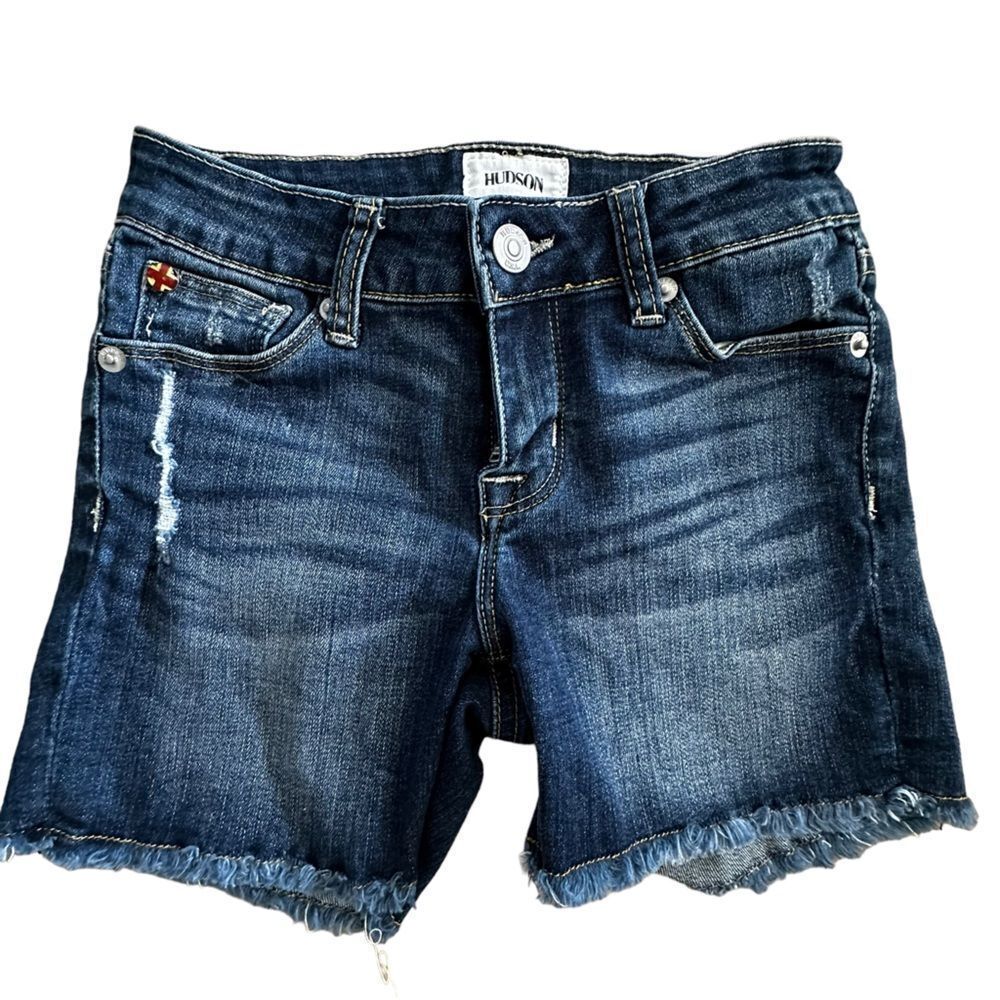 Hudson ~ Girls Denim Cut off Shorts ~ size 10